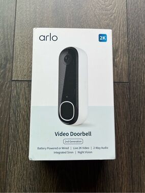 Arlo 2K Video Doorbell